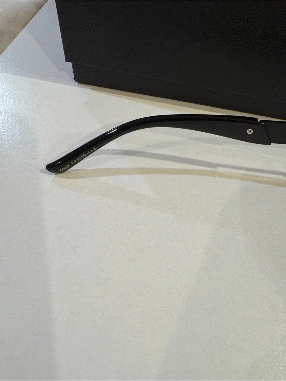 Versace Black Frame Sunglasses with Purple Gradient Lenses